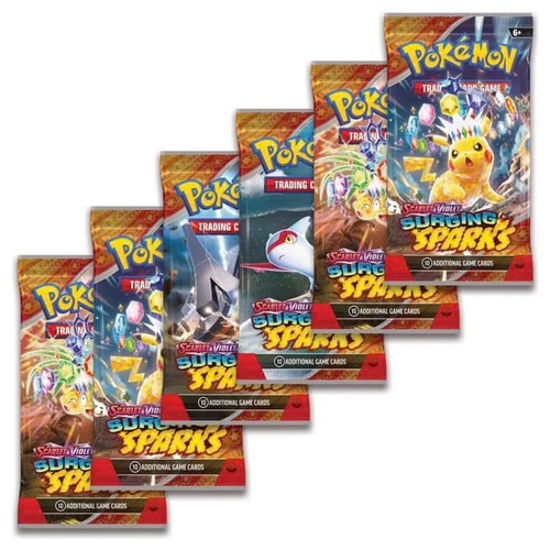 LIVE TOURNAMENT QUALIFIER FACEBOOK/YOUTUBE/TWITCH PACK OPENING Pokemon 20x Surging Sparks Booster Packs YOU KEEP ALL!