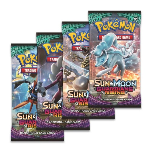 Pokemon SM Guardians Rising ARTSET 4x Booster Packs BRAND NEW AND SEALED TCG