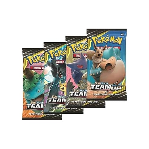 Pokemon SM Team Up ARTSET 4x Booster Packs BRAND NEW AND SEALED TCG