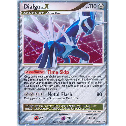 Dialga LV.X DP17 Black Star Promo Holo Pokemon Card NEAR MINT TCG