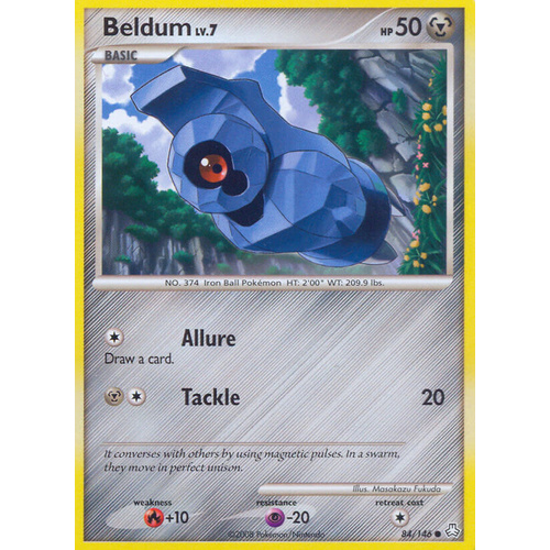 Beldum 84/146 DP Legends Awakened Common Pokemon Card NEAR MINT TCG