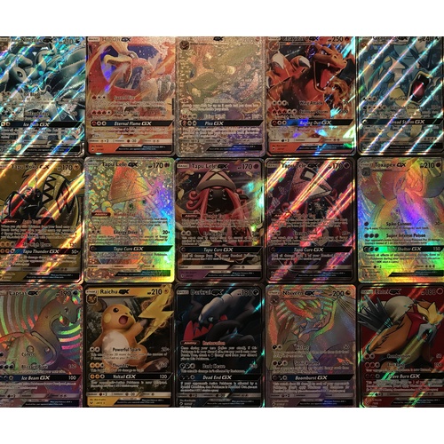 200 Pokemon Cards 1 Gx 1 Mega Ex 3 Ex Break 50rares