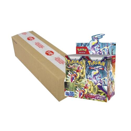 Pokemon SV SCARLET & VIOLET BASE SET Sealed Booster Case (216 PACKS) BRAND NEW AND SEALED TCG