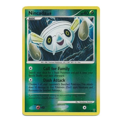 Nincada 117/147 Platinum Supreme Victors Reverse Holo Common Pokemon Card NEAR MINT TCG