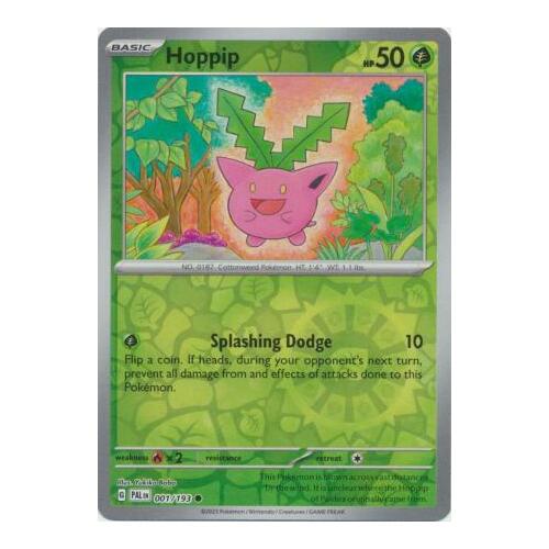 Hoppip 001/167 SV Paldea Evolved Reverse Holo Common Pokemon Card NEAR MINT TCG