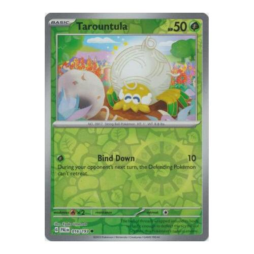 Tarountula 016/167 SV Paldea Evolved Reverse Holo Common Pokemon Card NEAR MINT TCG