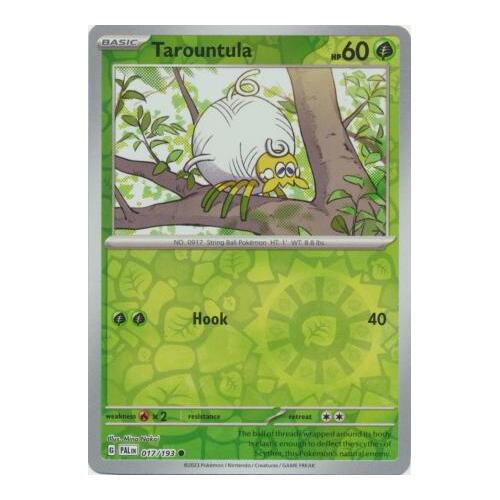 Tarountula 017/167 SV Paldea Evolved Reverse Holo Common Pokemon Card NEAR MINT TCG