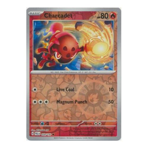 Charcadet 039/167 SV Paldea Evolved Reverse Holo Common Pokemon Card NEAR MINT TCG