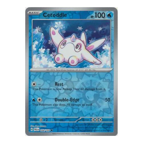 Cetoddle 054/167 SV Paldea Evolved Reverse Holo Common Pokemon Card NEAR MINT TCG