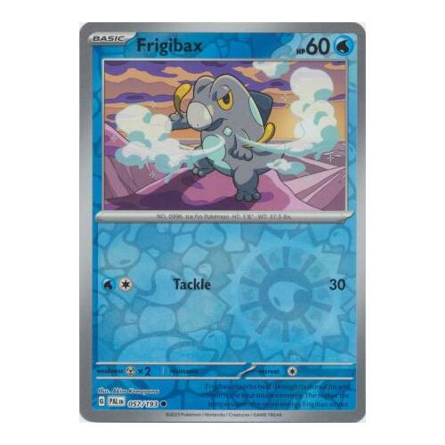 Frigibax 057/167 SV Paldea Evolved Reverse Holo Common Pokemon Card NEAR MINT TCG