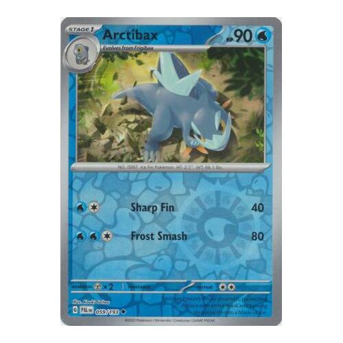 Arctibax 059/167 SV Paldea Evolved Reverse Holo Uncommon Pokemon Card NEAR MINT TCG