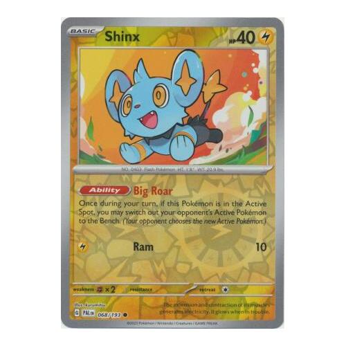 Shinx 068/167 SV Paldea Evolved Reverse Holo Common Pokemon Card NEAR MINT TCG