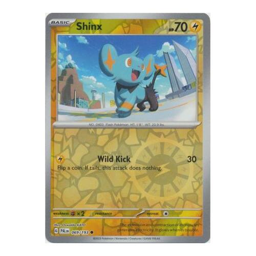 Shinx 069/167 SV Paldea Evolved Reverse Holo Common Pokemon Card NEAR MINT TCG