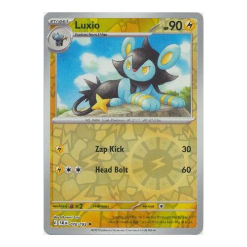 Luxio 070/167 SV Paldea Evolved Reverse Holo Uncommon Pokemon Card NEAR MINT TCG