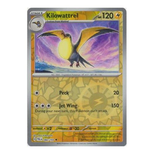 Kilowattrel 082/167 SV Paldea Evolved Reverse Holo Uncommon Pokemon Card NEAR MINT TCG