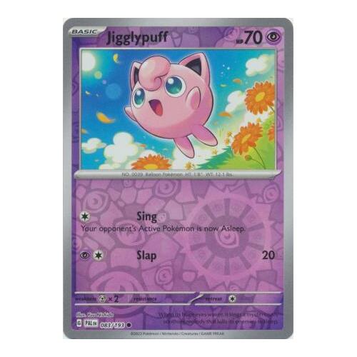 Jigglypuff 083/167 SV Paldea Evolved Reverse Holo Common Pokemon Card NEAR MINT TCG