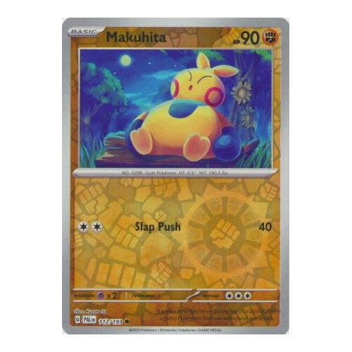 Makuhita 112/167 SV Paldea Evolved Reverse Holo Common Pokemon Card NEAR MINT TCG