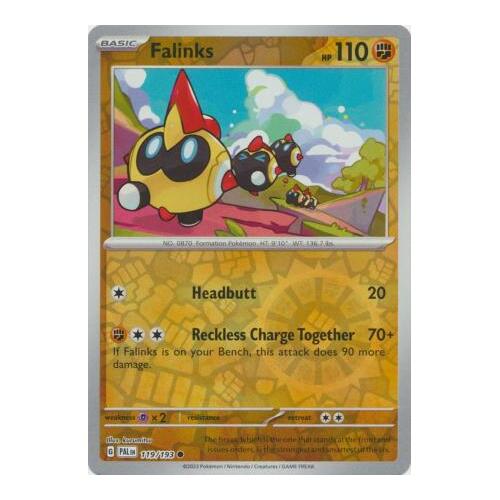 Falinks 119/167 SV Paldea Evolved Reverse Holo Common Pokemon Card NEAR MINT TCG