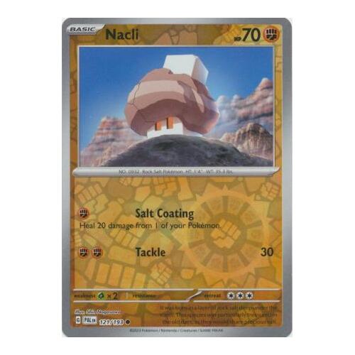 Nacli 121/167 SV Paldea Evolved Reverse Holo Common Pokemon Card NEAR MINT TCG