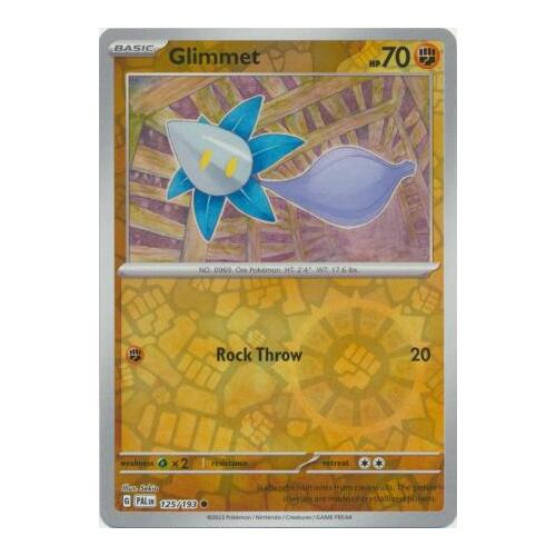 Glimmet 125/167 SV Paldea Evolved Reverse Holo Common Pokemon Card NEAR MINT TCG