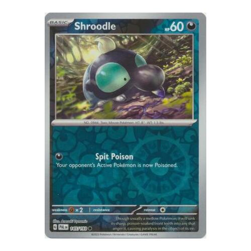 Shroodle 145/167 SV Paldea Evolved Reverse Holo Common Pokemon Card NEAR MINT TCG