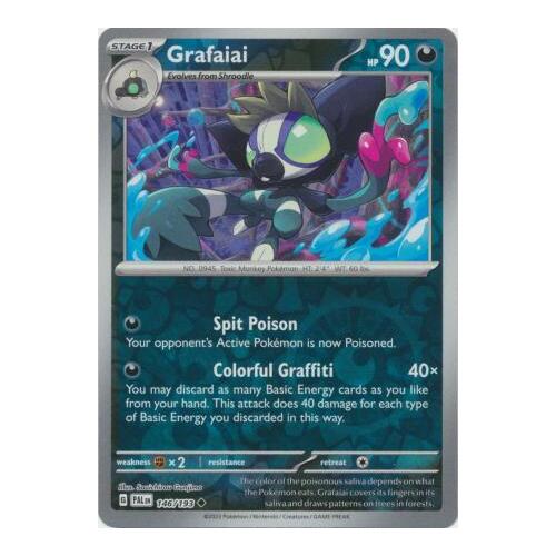 Grafaiai 146/167 SV Paldea Evolved Reverse Holo Uncommon Pokemon Card NEAR MINT TCG