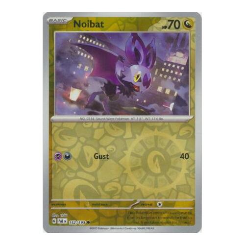 Noibat 152/167 SV Paldea Evolved Reverse Holo Common Pokemon Card NEAR MINT TCG