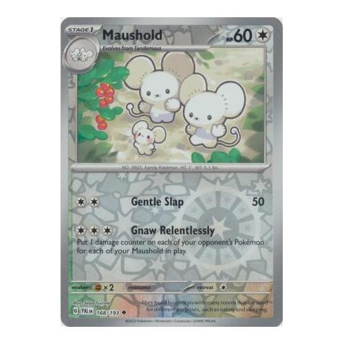 Maushold 168/167 SV Paldea Evolved Reverse Holo Uncommon Pokemon Card NEAR MINT TCG