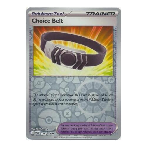 Choice Belt 176/167 SV Paldea Evolved Reverse Holo Uncommon Trainer Pokemon Card NEAR MINT TCG