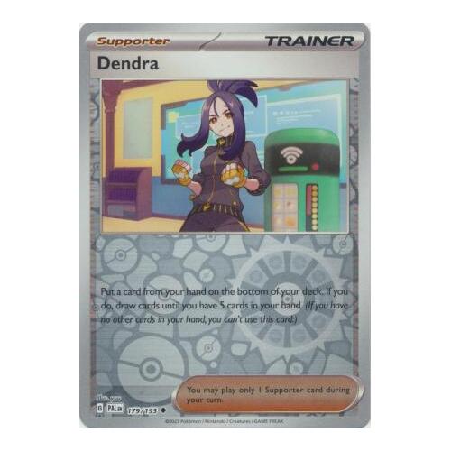 Dendra 179/167 SV Paldea Evolved Reverse Holo Uncommon Trainer Pokemon Card NEAR MINT TCG