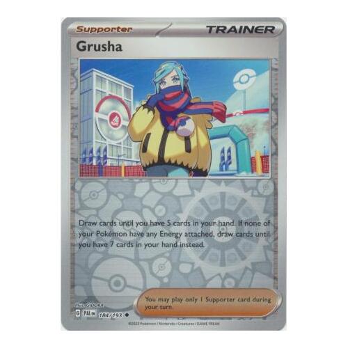 Grusha 184/167 SV Paldea Evolved Reverse Holo Uncommon Trainer Pokemon Card NEAR MINT TCG