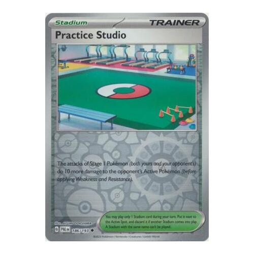 Pactice Studio 186/167 SV Paldea Evolved Reverse Holo Uncommon Trainer Pokemon Card NEAR MINT TCG