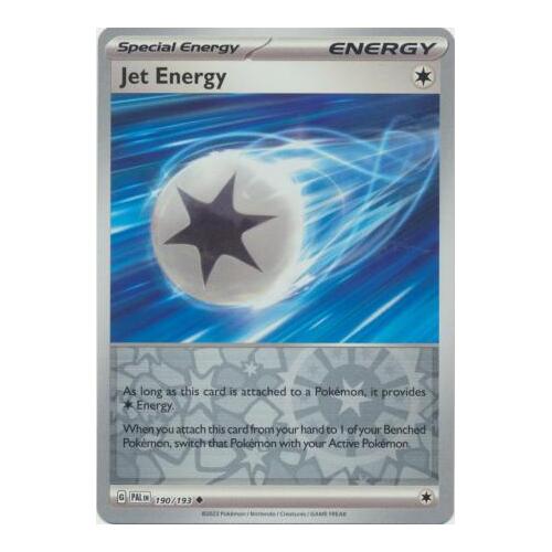 Jet Energy 190/167 SV Paldea Evolved Reverse Holo Uncommon Trainer Pokemon Card NEAR MINT TCG