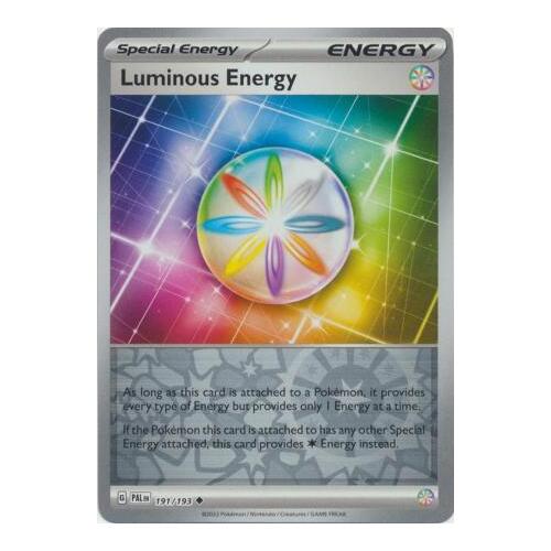 Luminous Energy 191/167 SV Paldea Evolved Reverse Holo Uncommon Trainer Pokemon Card NEAR MINT TCG