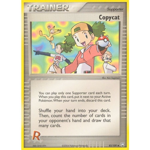 Copycat 83/109 EX Team Rocket Returns Uncommon Trainer Pokemon Card NEAR MINT TCG